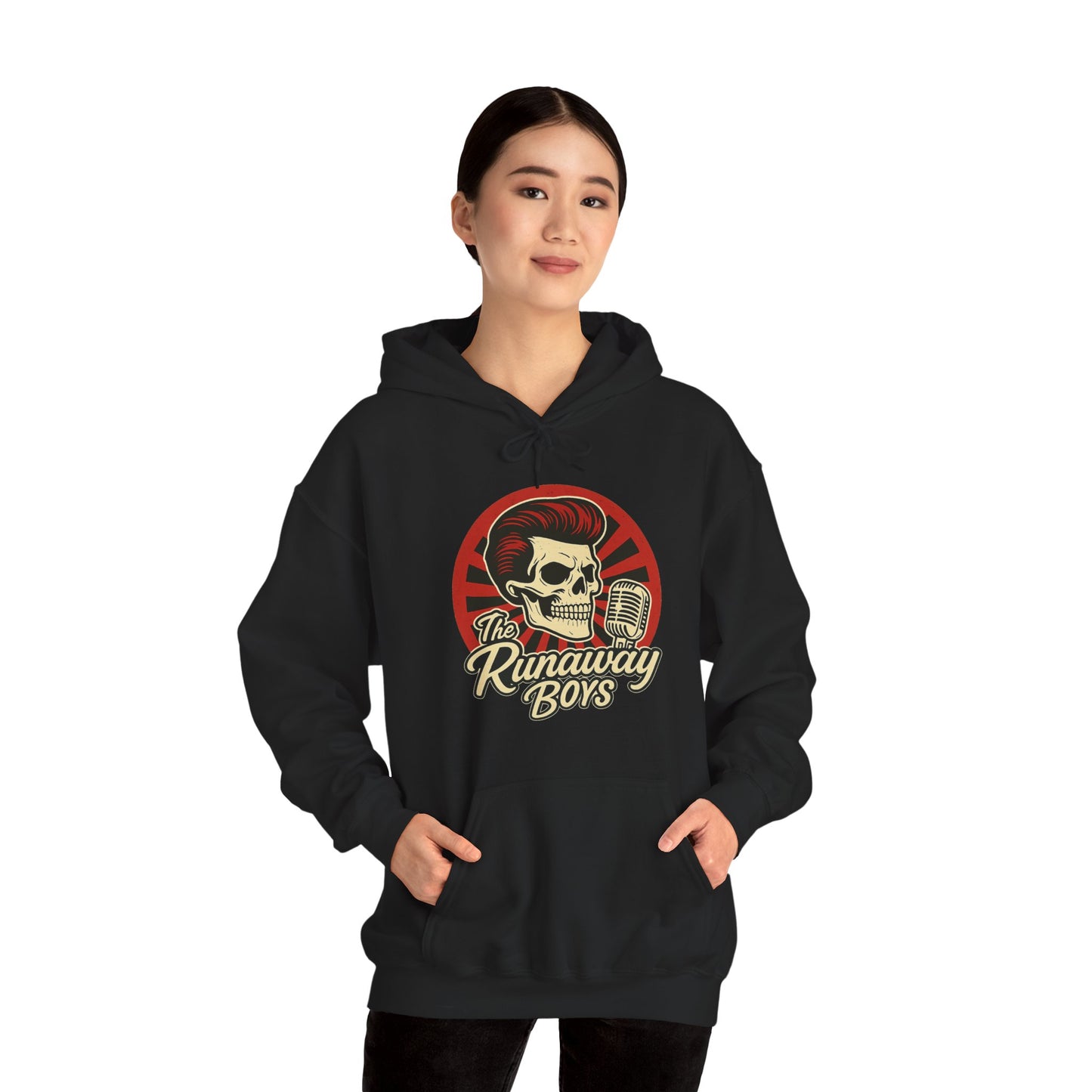 The Runaway Boys Hoodie - Rockabilly Band Merch - Lucky Spark