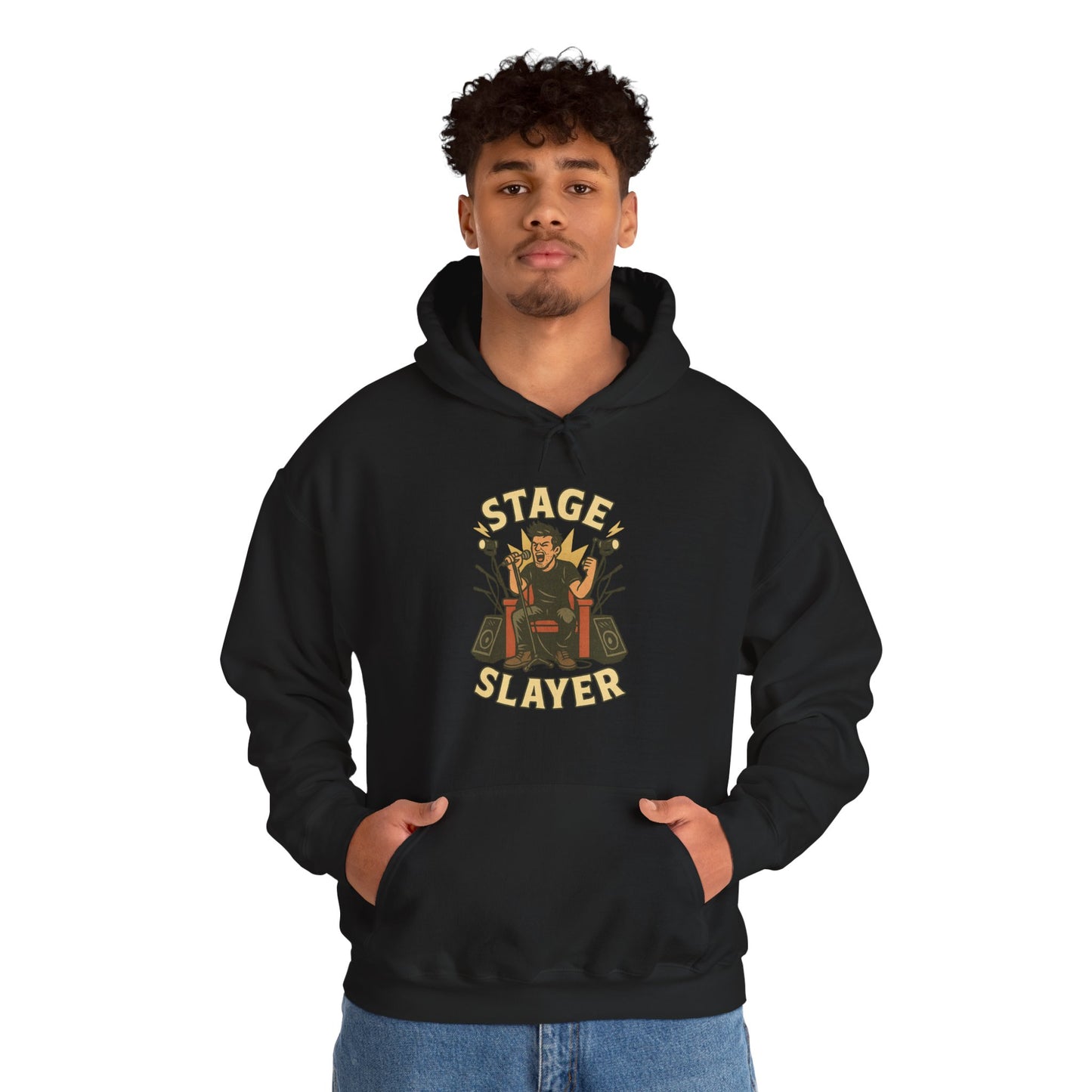 Stage Slayer Hoodie - Unisex Sweatshirt - Lucky Spark