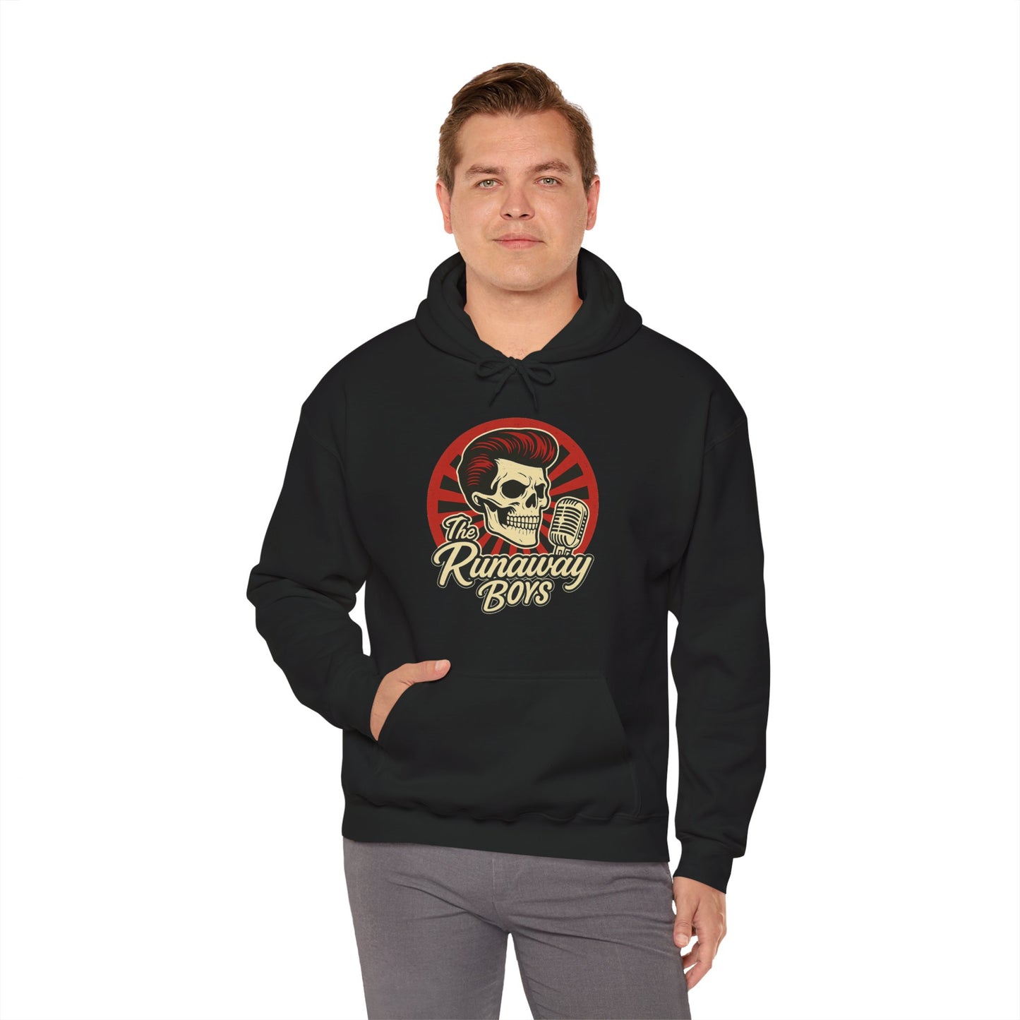 The Runaway Boys Hoodie - Rockabilly Band Merch - Lucky Spark