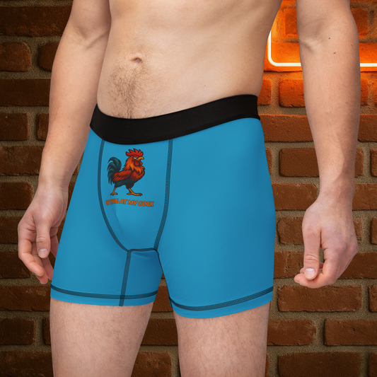 Funny Boxers with Rooster Motive