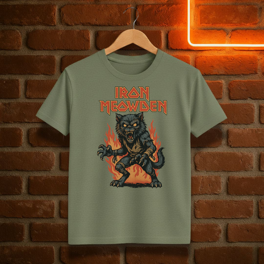Iron Meowden T-Shirt - Unisex Jersey Short Sleeve Tee