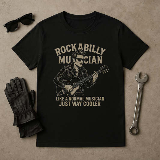 “Rockabilly Musician” – Like a Normal Musician, Just Way Cooler