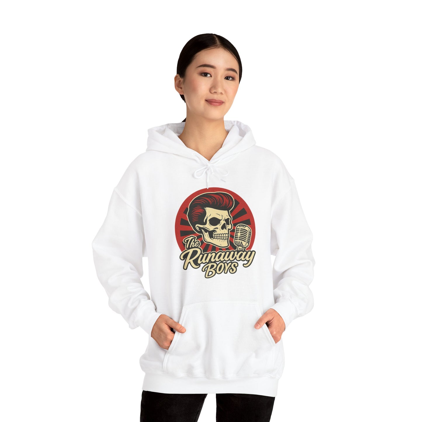 The Runaway Boys Hoodie - Rockabilly Band Merch - Lucky Spark