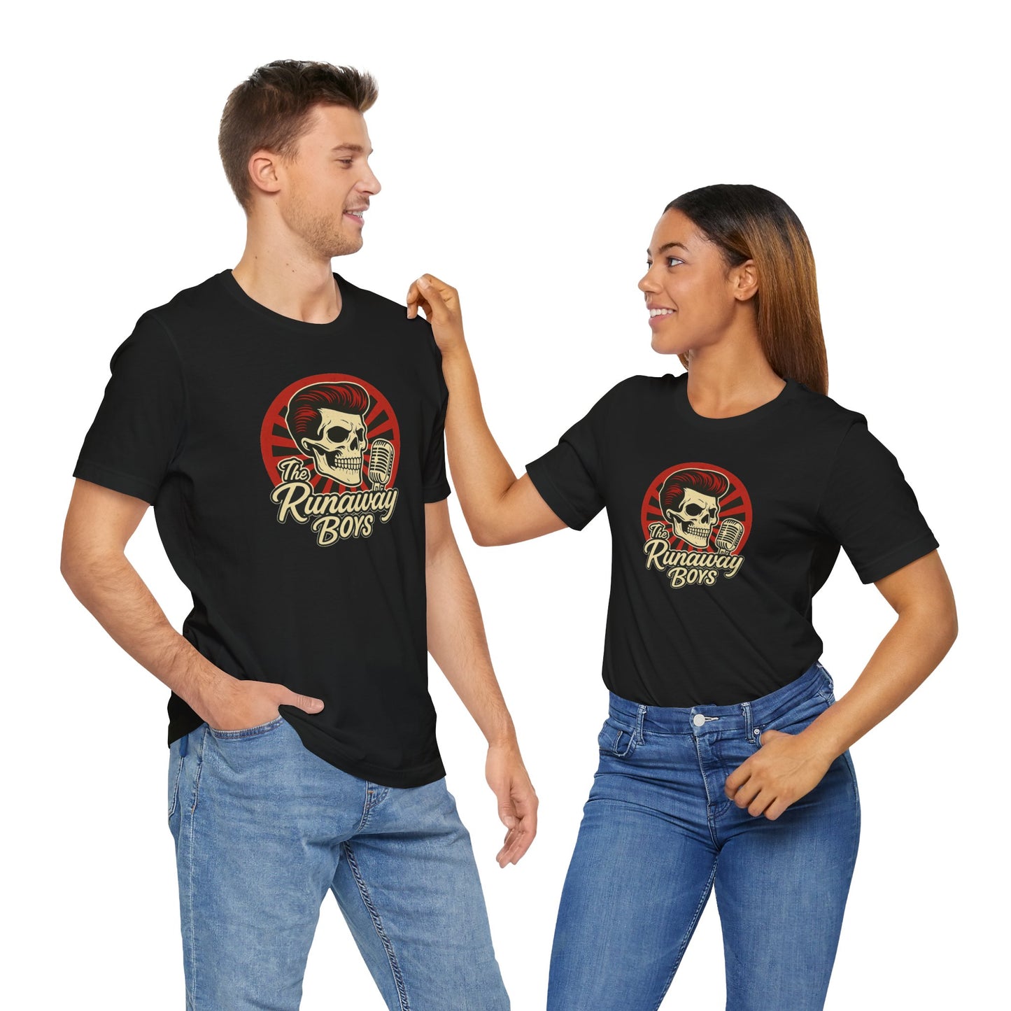 The Runaway Boys T-Shirt - Rockabilly Band Merch - Lucky Spark