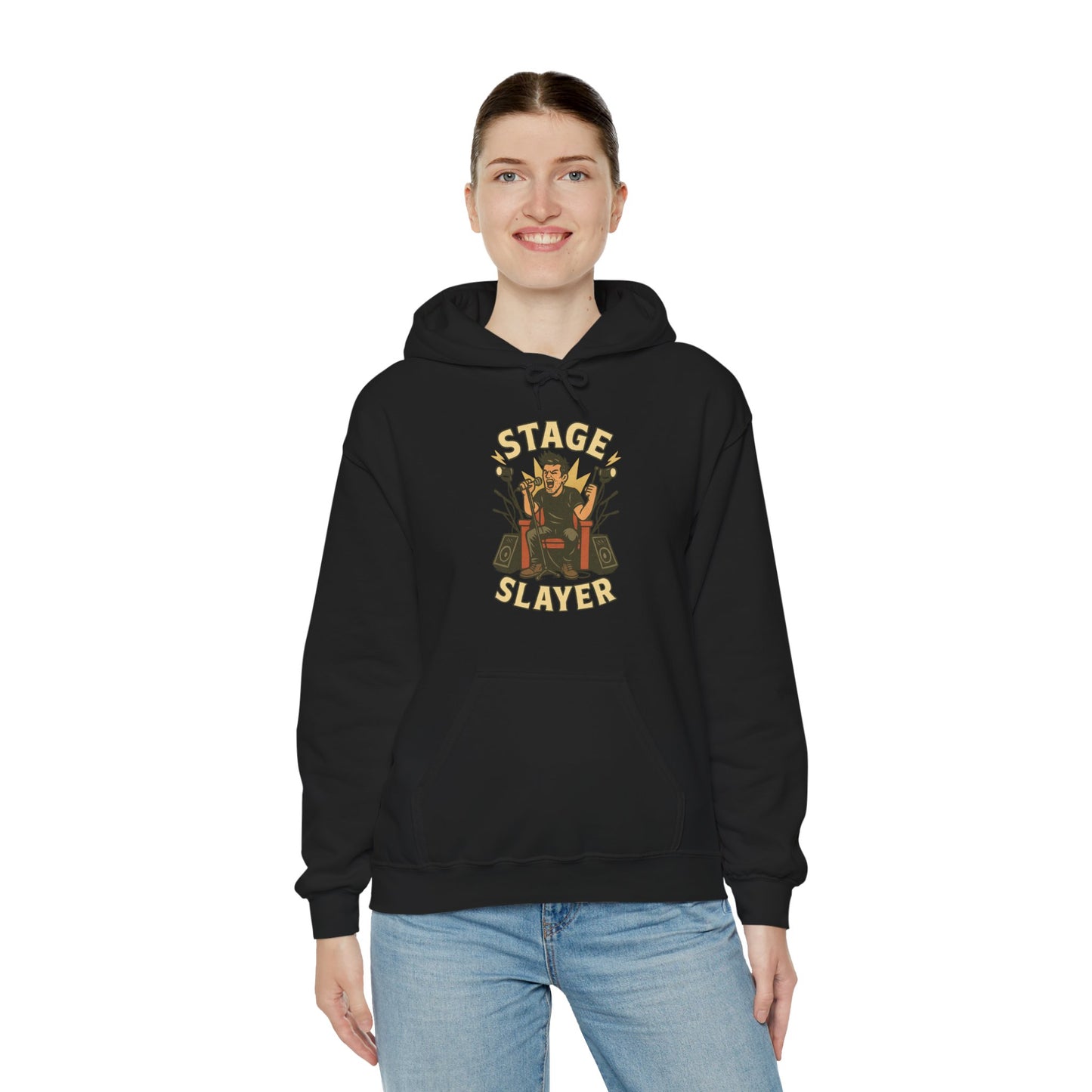 Stage Slayer Hoodie - Unisex Sweatshirt - Lucky Spark