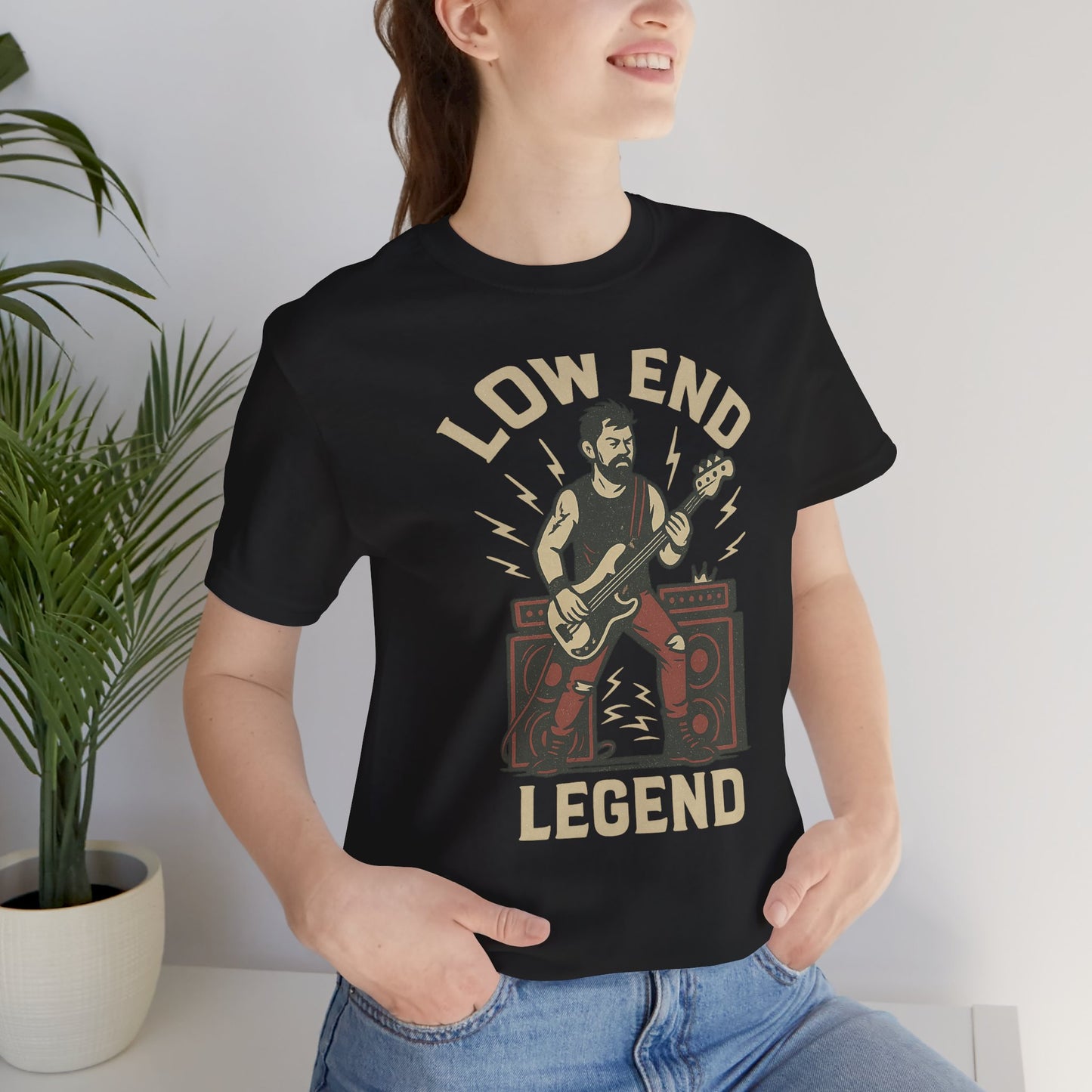 Low End Legend Music Tee Band Shirt - Lucky Spark