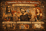 Valentine's Day Gifts for Musicians: Show You Actually Get Them