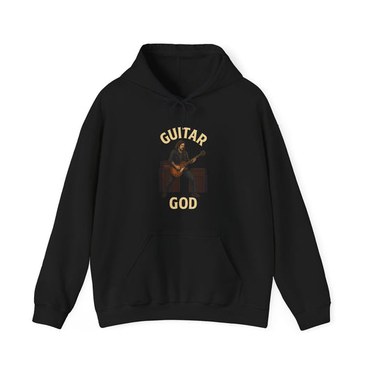 Guitar God Hoodie - Unisex Sweatshirt - Lucky Spark