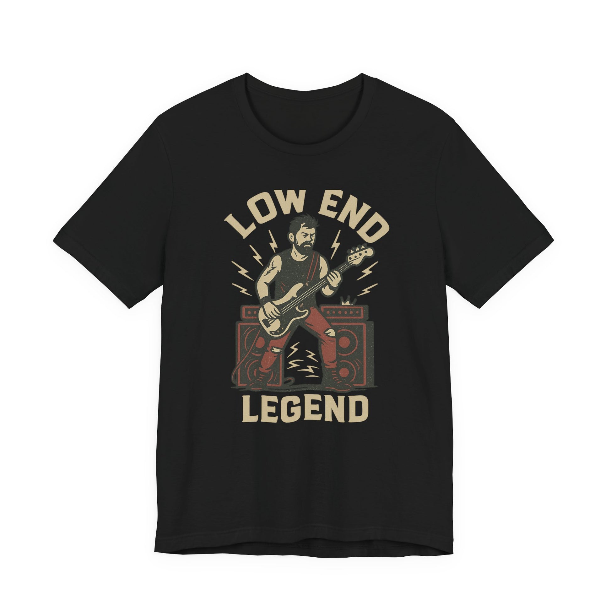 Low End Legend Music Tee Band Shirt - Lucky Spark