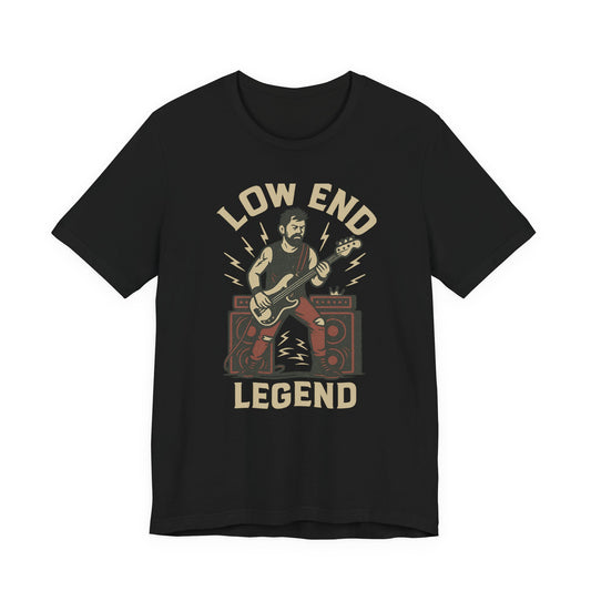 Low End Legend Music Tee Band Shirt - Lucky Spark