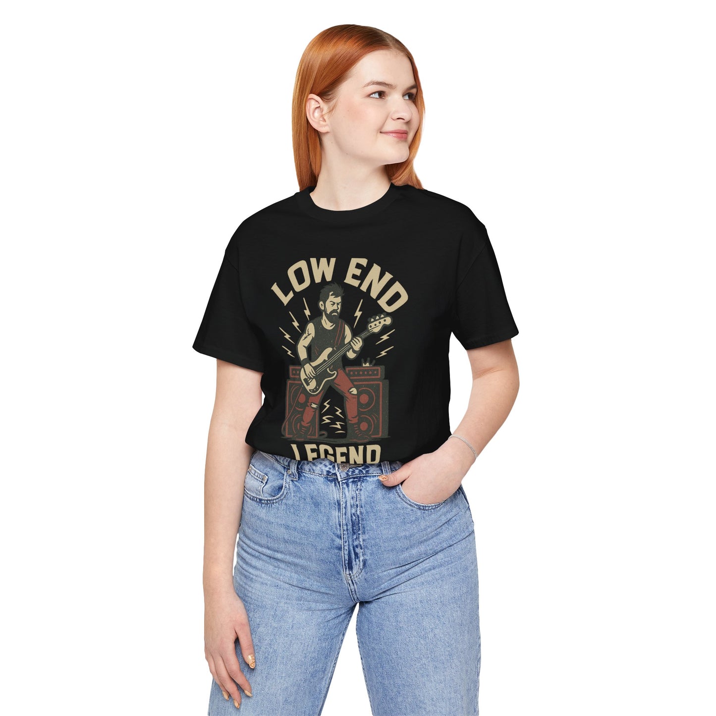 Low End Legend Music Tee Band Shirt - Lucky Spark