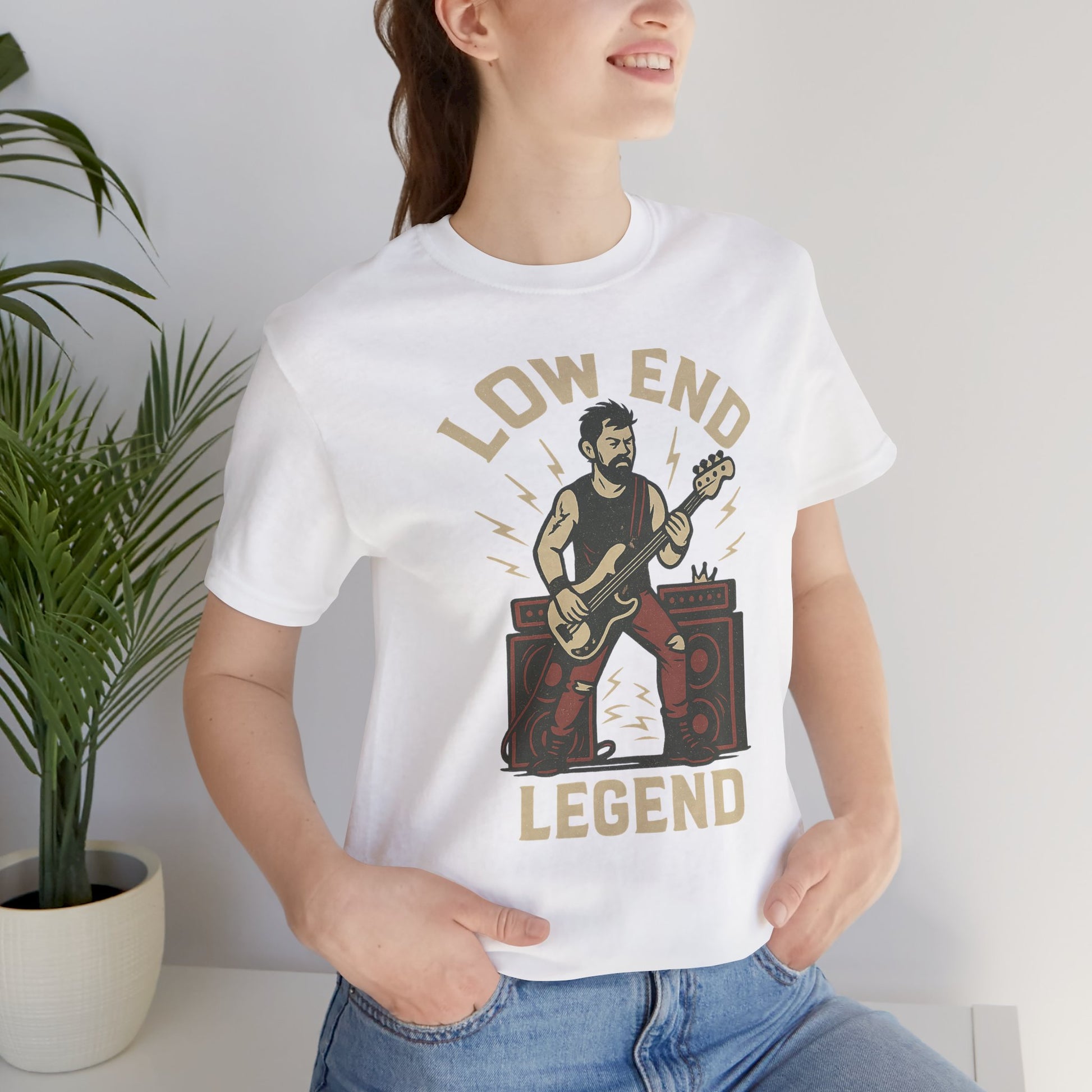 Low End Legend Music Tee Band Shirt - Lucky Spark