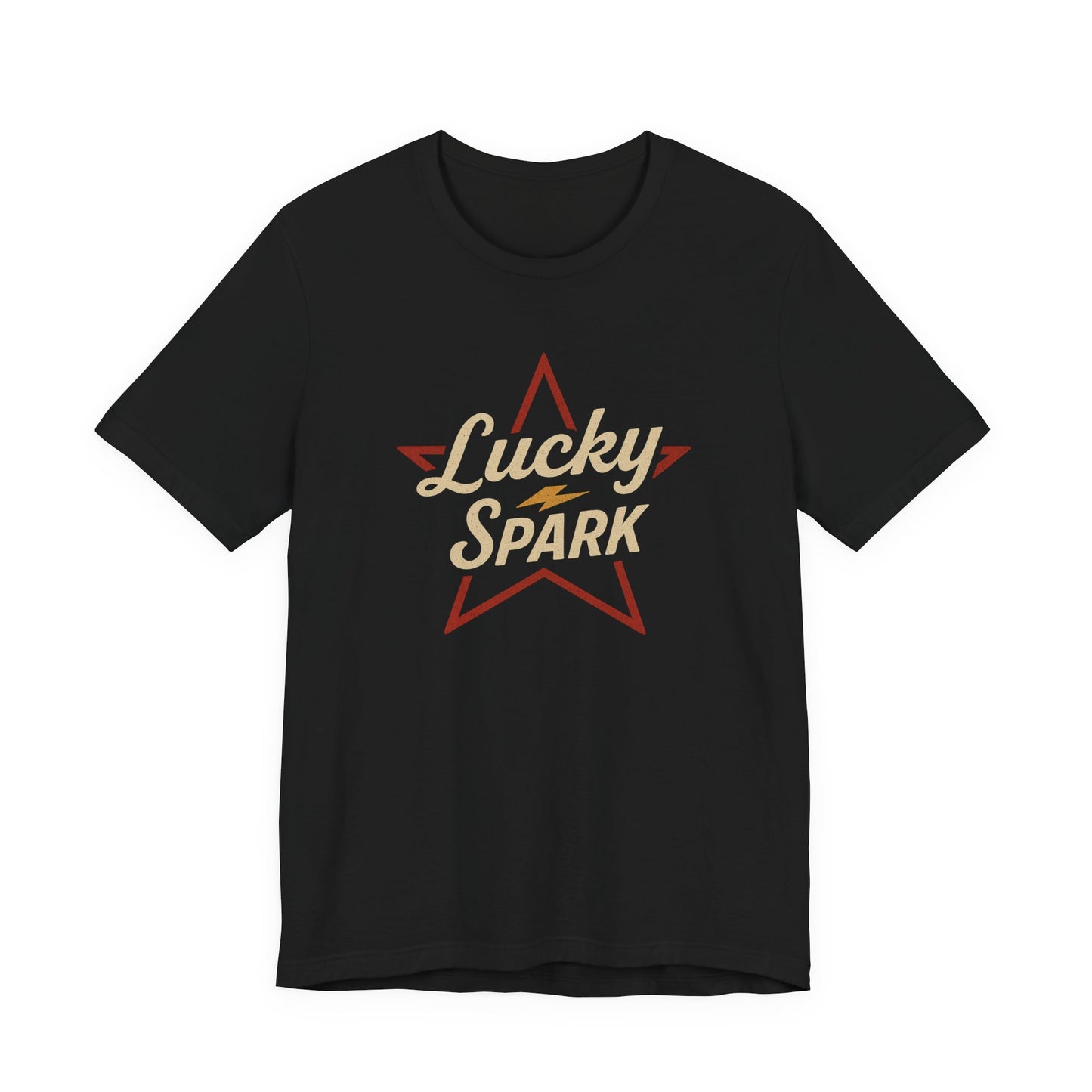 Lucky Spark Unisex Tee - Cool Graphic T-Shirt - Lucky Spark