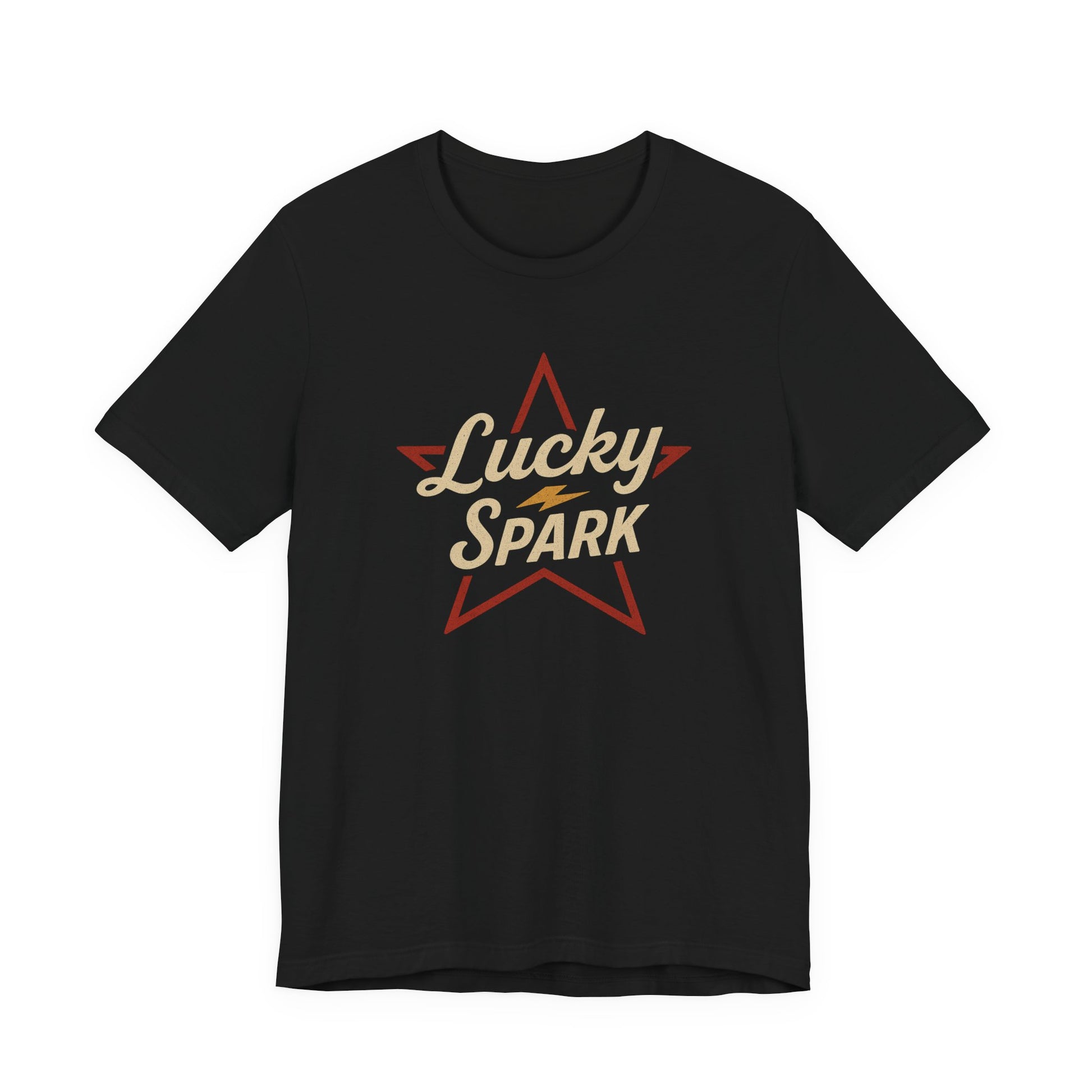 Lucky Spark Unisex Tee - Cool Graphic T-Shirt - Lucky Spark