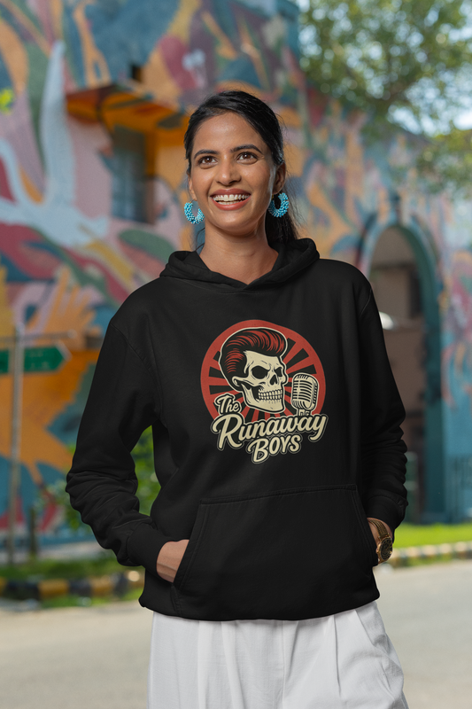 The Runaway Boys Hoodie - Rockabilly Band Merch - Lucky Spark