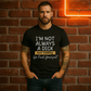 “I’m Not Always a Dick” Funny Sarcastic T-Shirt – Just Kidding Edition
