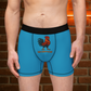 Funny Boxers with Rooster Motive