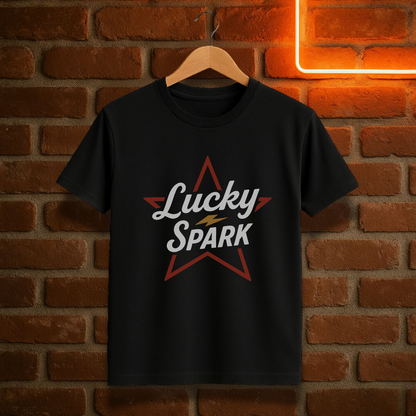 Lucky Spark Unisex Tee - Cool Graphic T-Shirt