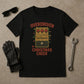 “Overdriven by Christmas Cheer” – Funny Guitar Pedal Holiday T-Shirt