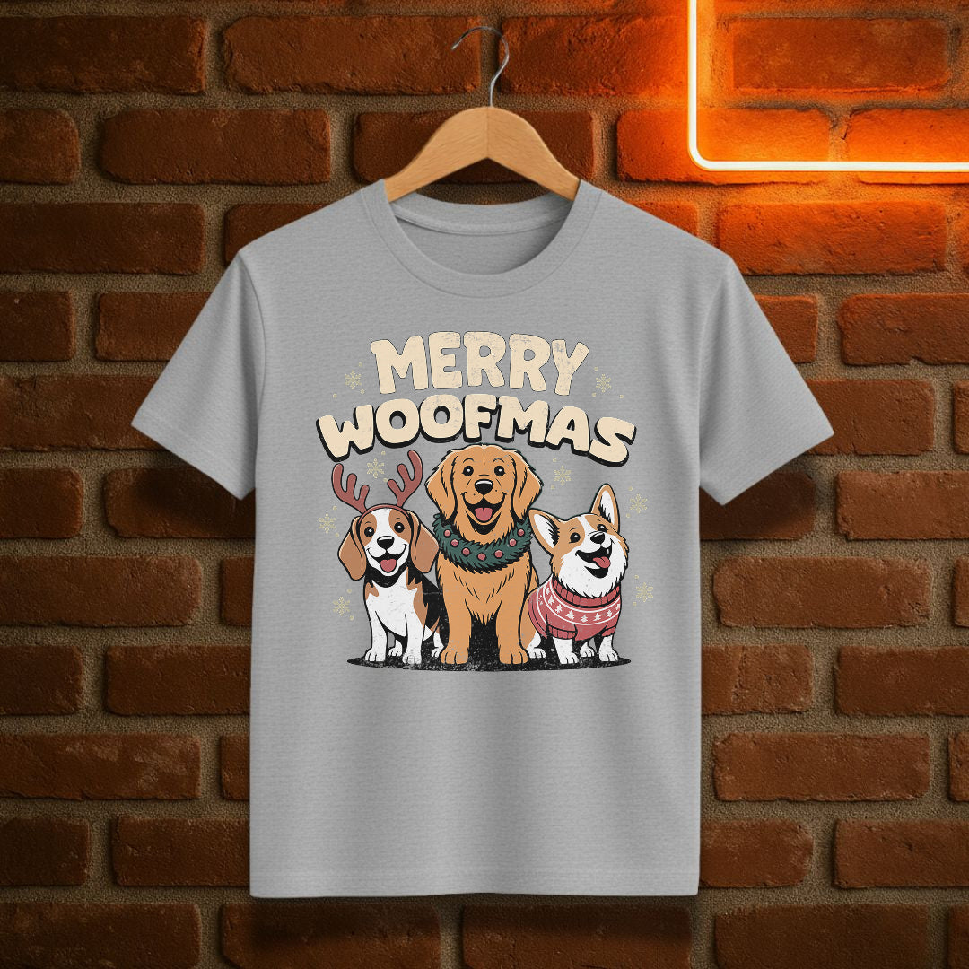 Merry Woofmas Christmas T-Shirt