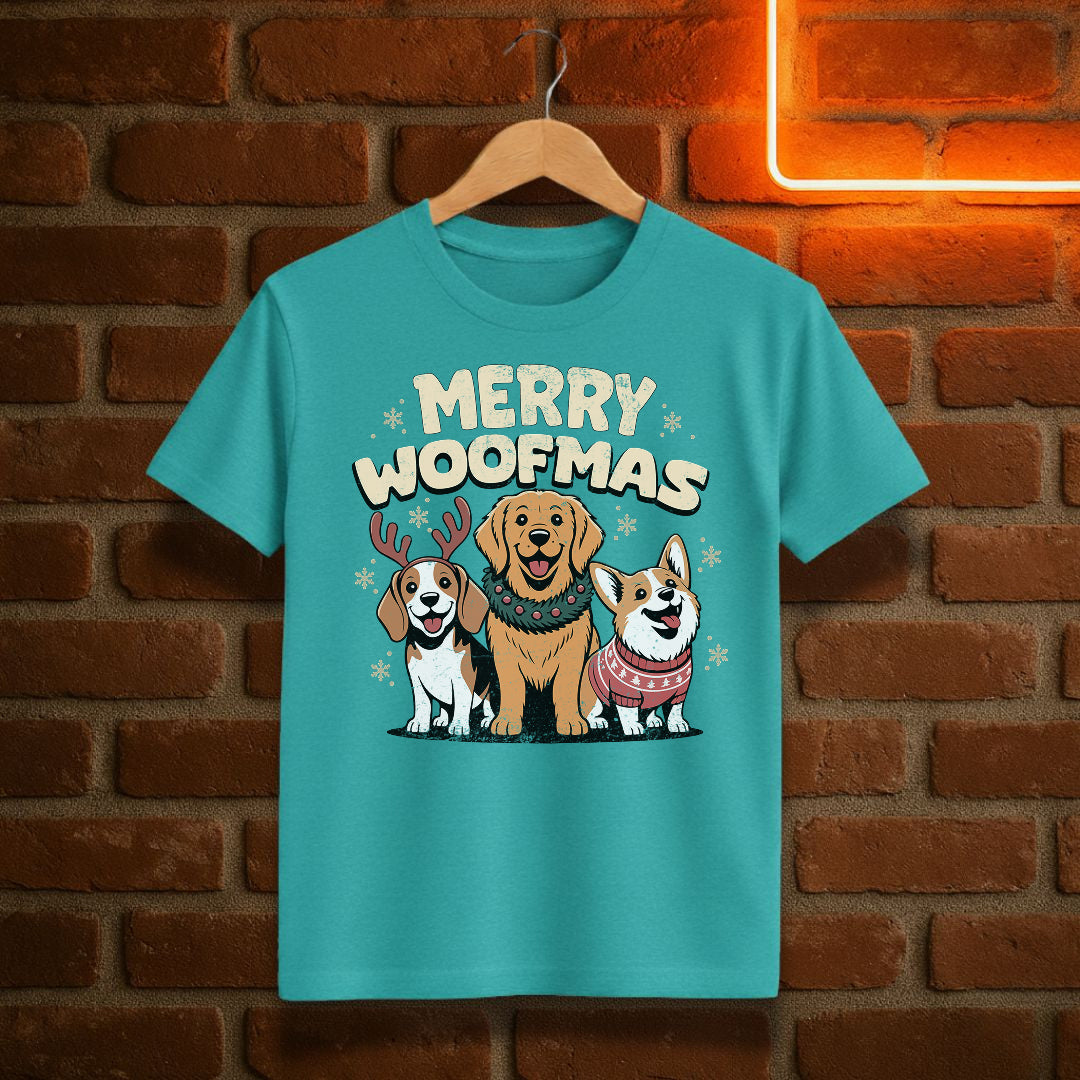 Merry Woofmas Christmas T-Shirt