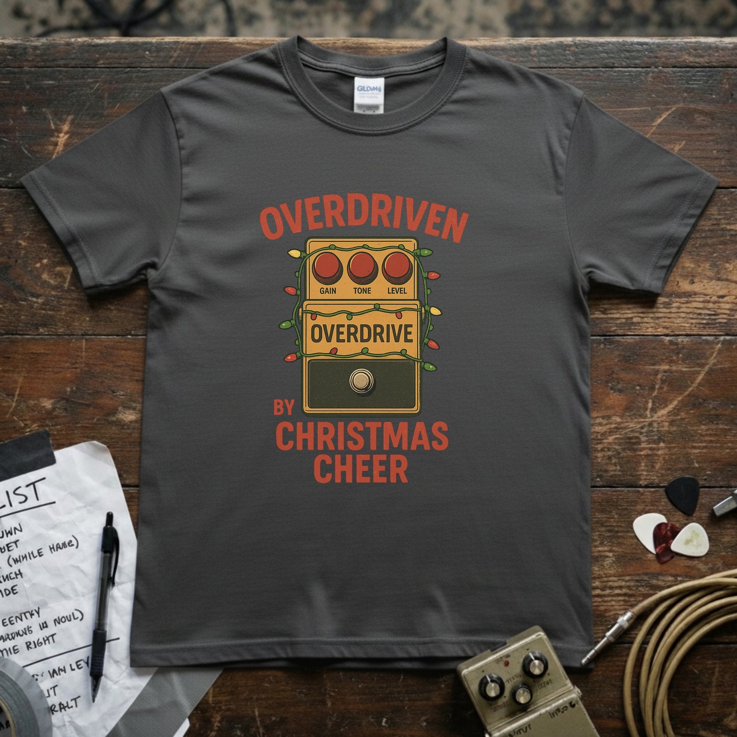 Overdriven by Christmas Cheer Shirt