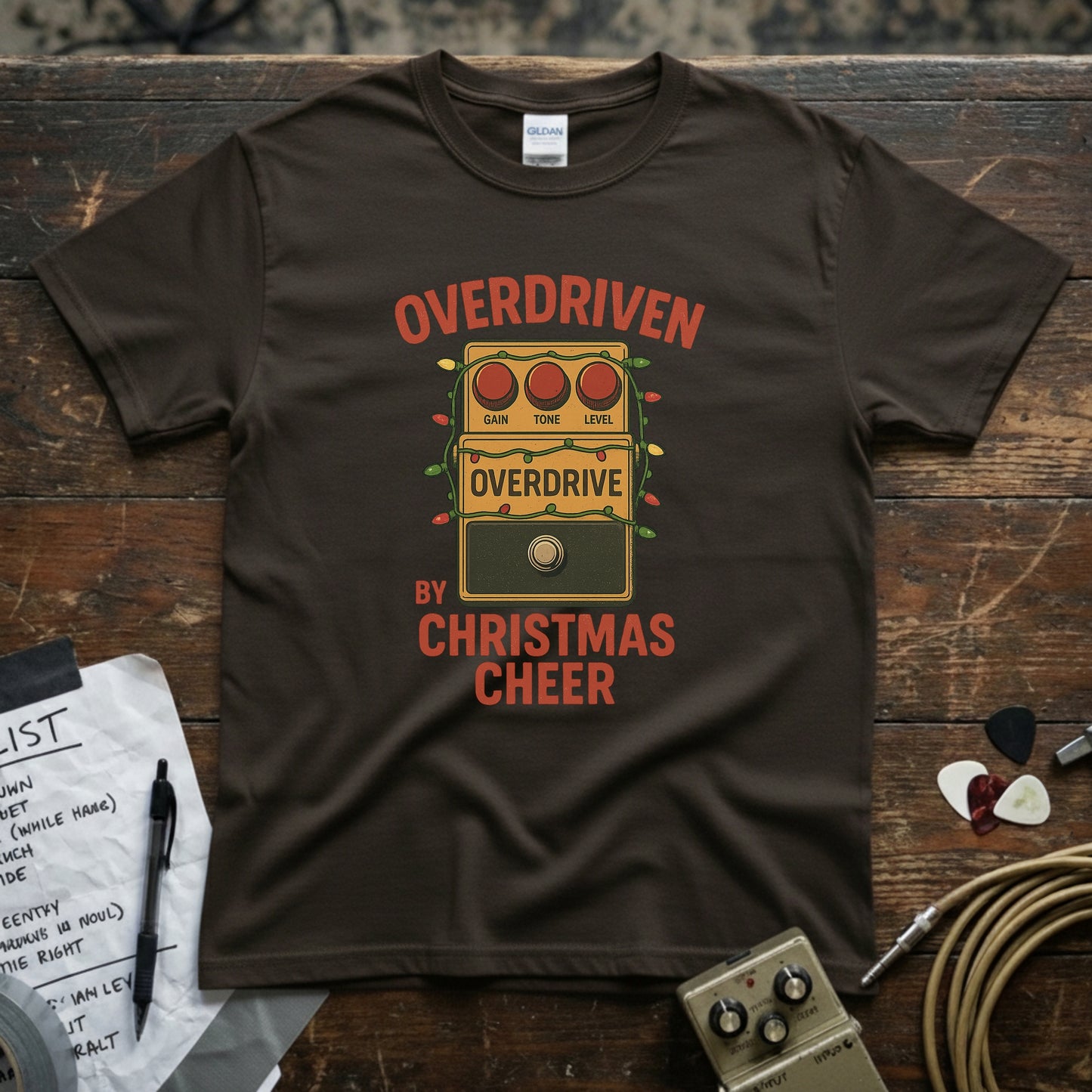 Overdriven by Christmas Cheer Shirt