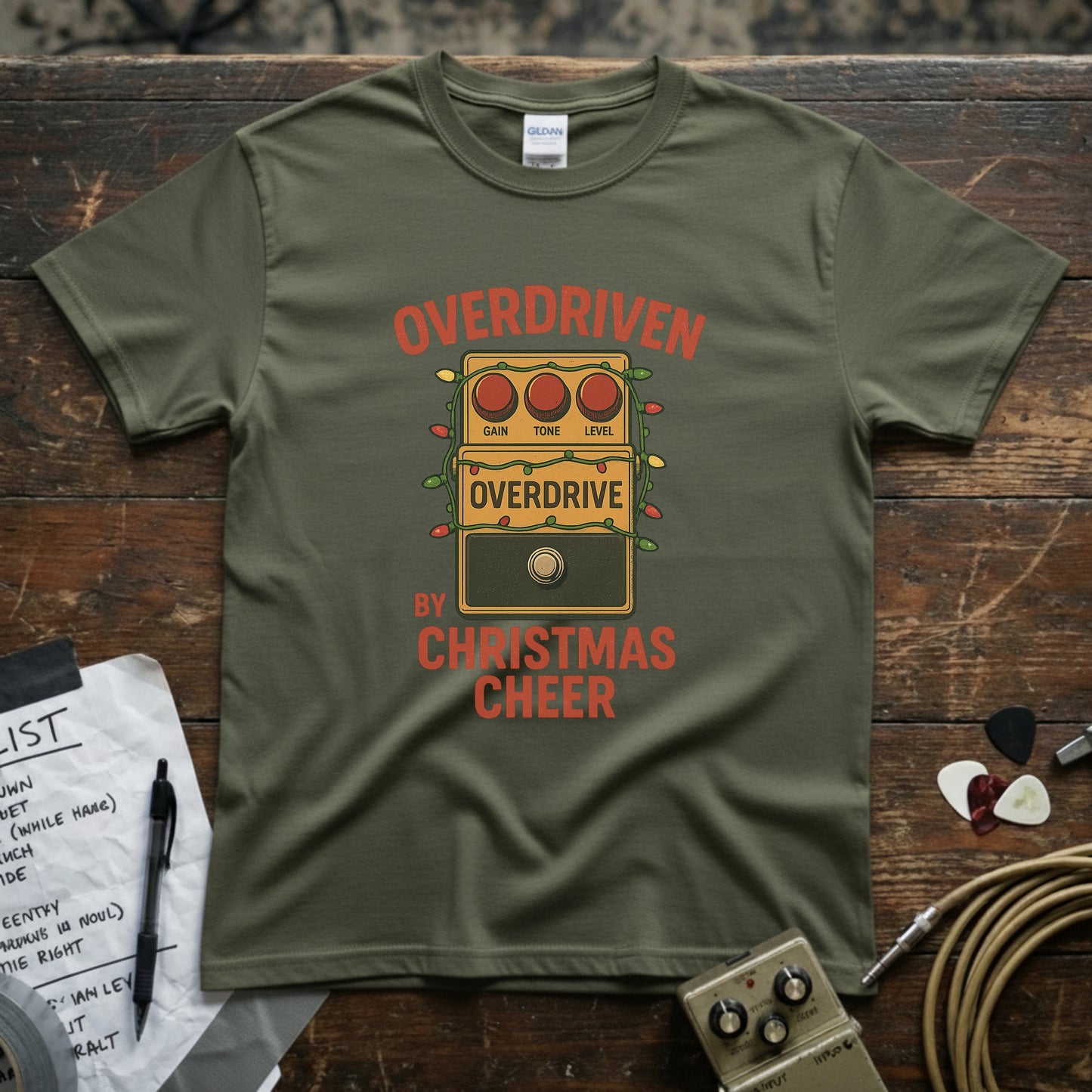 Overdriven by Christmas Cheer Shirt