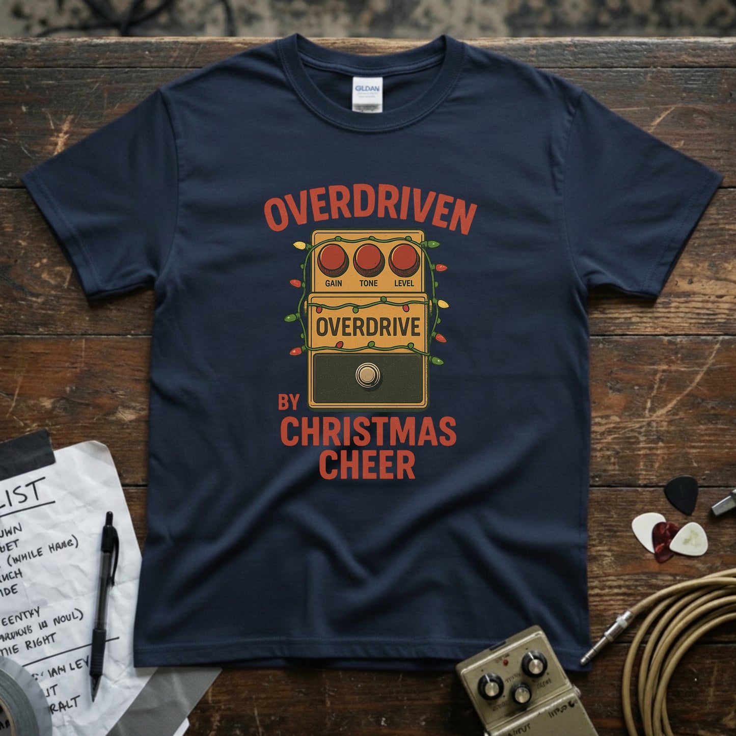 Overdriven by Christmas Cheer Shirt