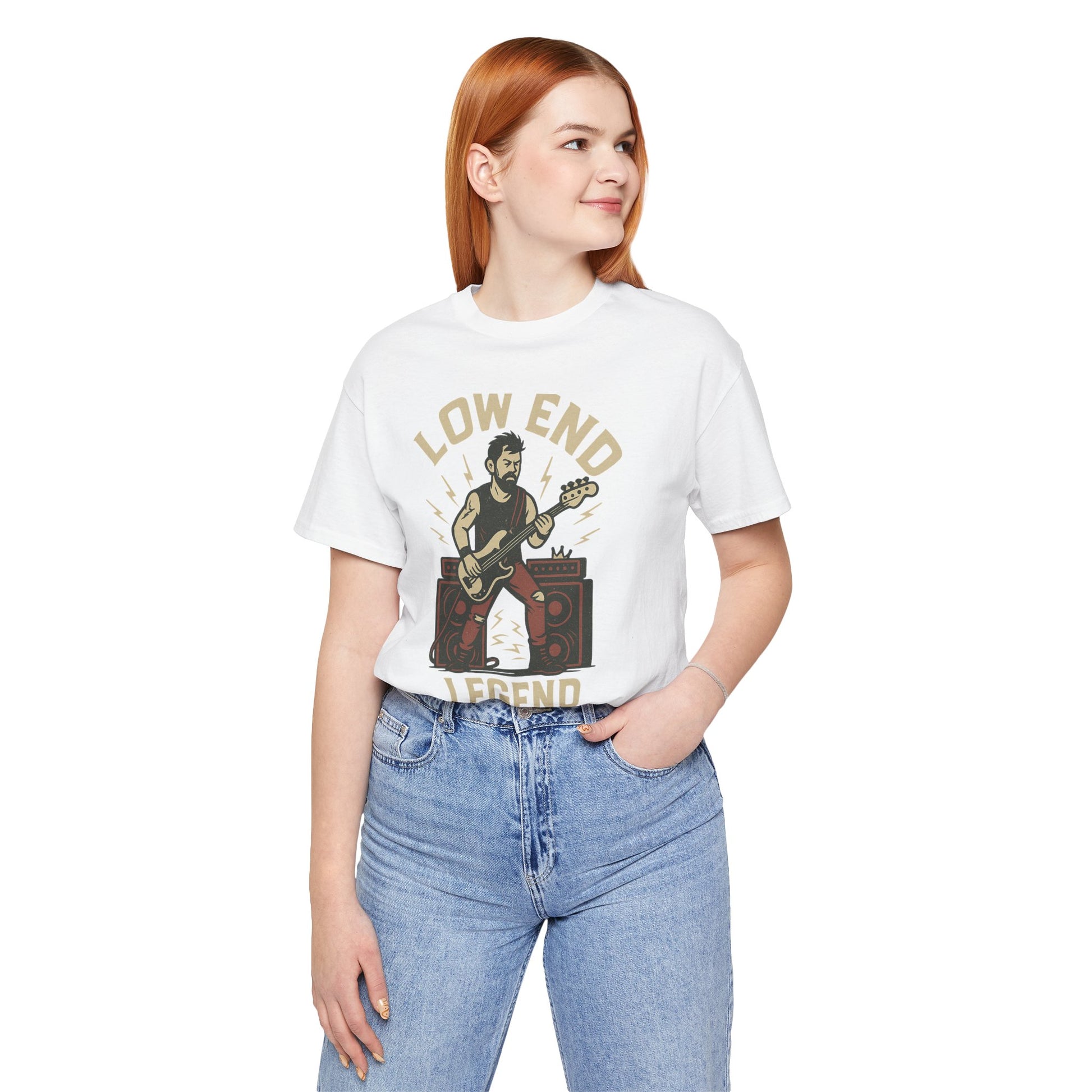 Low End Legend Music Tee Band Shirt - Lucky Spark