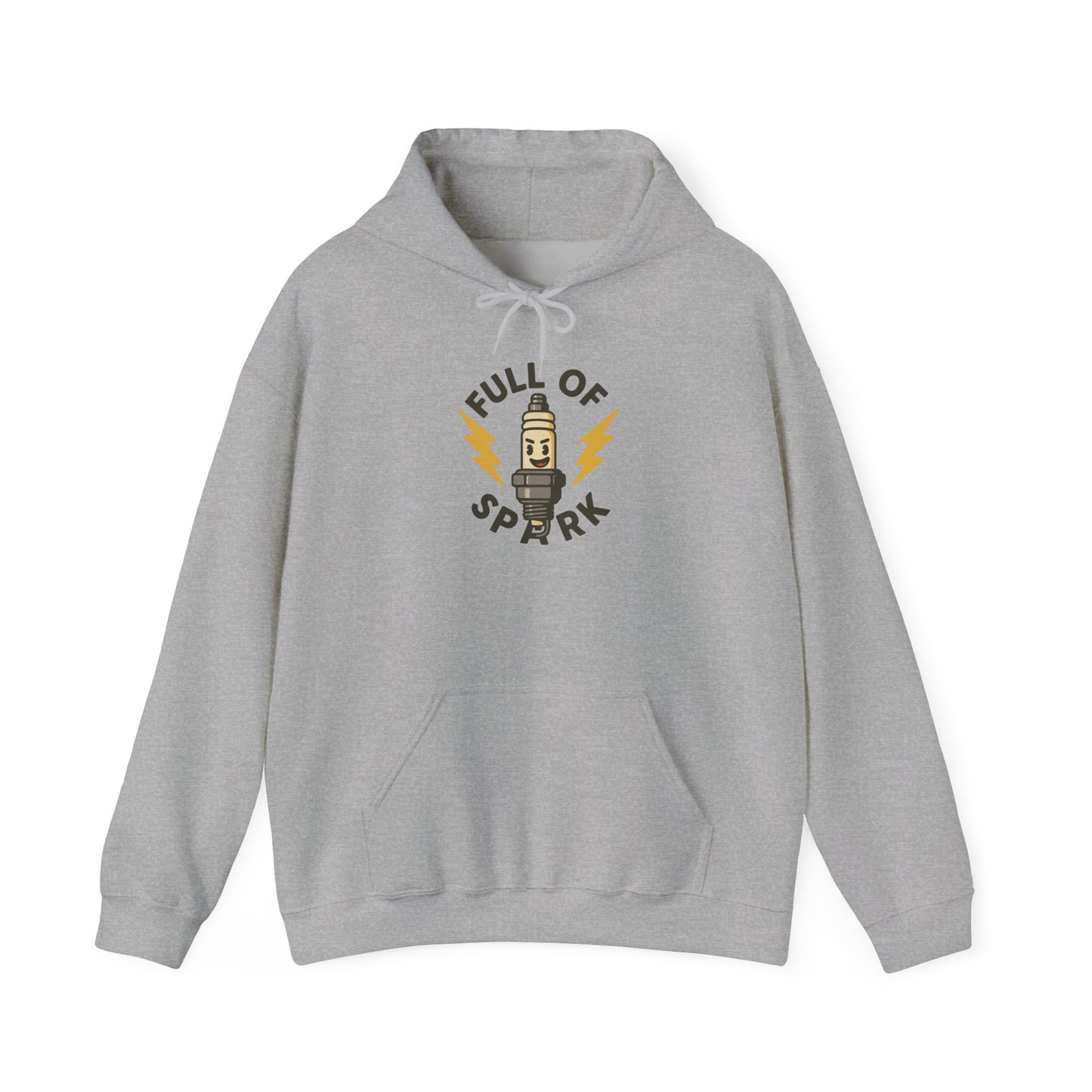 Funny Spark Plug Hoodie - Unisex - Lucky Spark