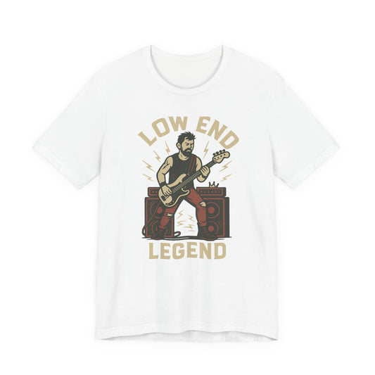Low End Legend Music Tee Band Shirt - Lucky Spark