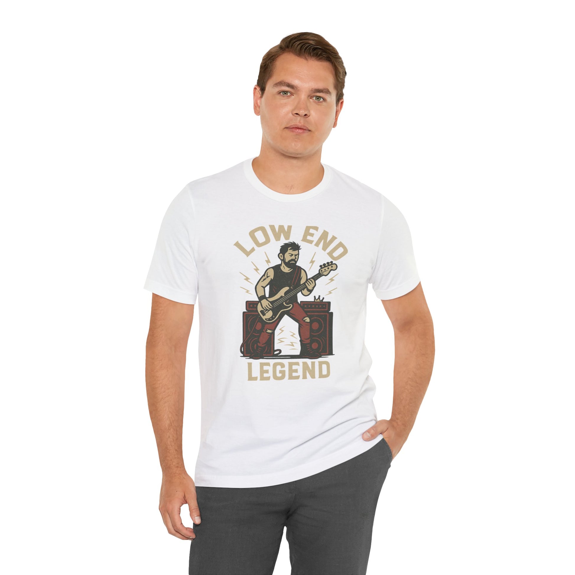 Low End Legend Music Tee Band Shirt - Lucky Spark