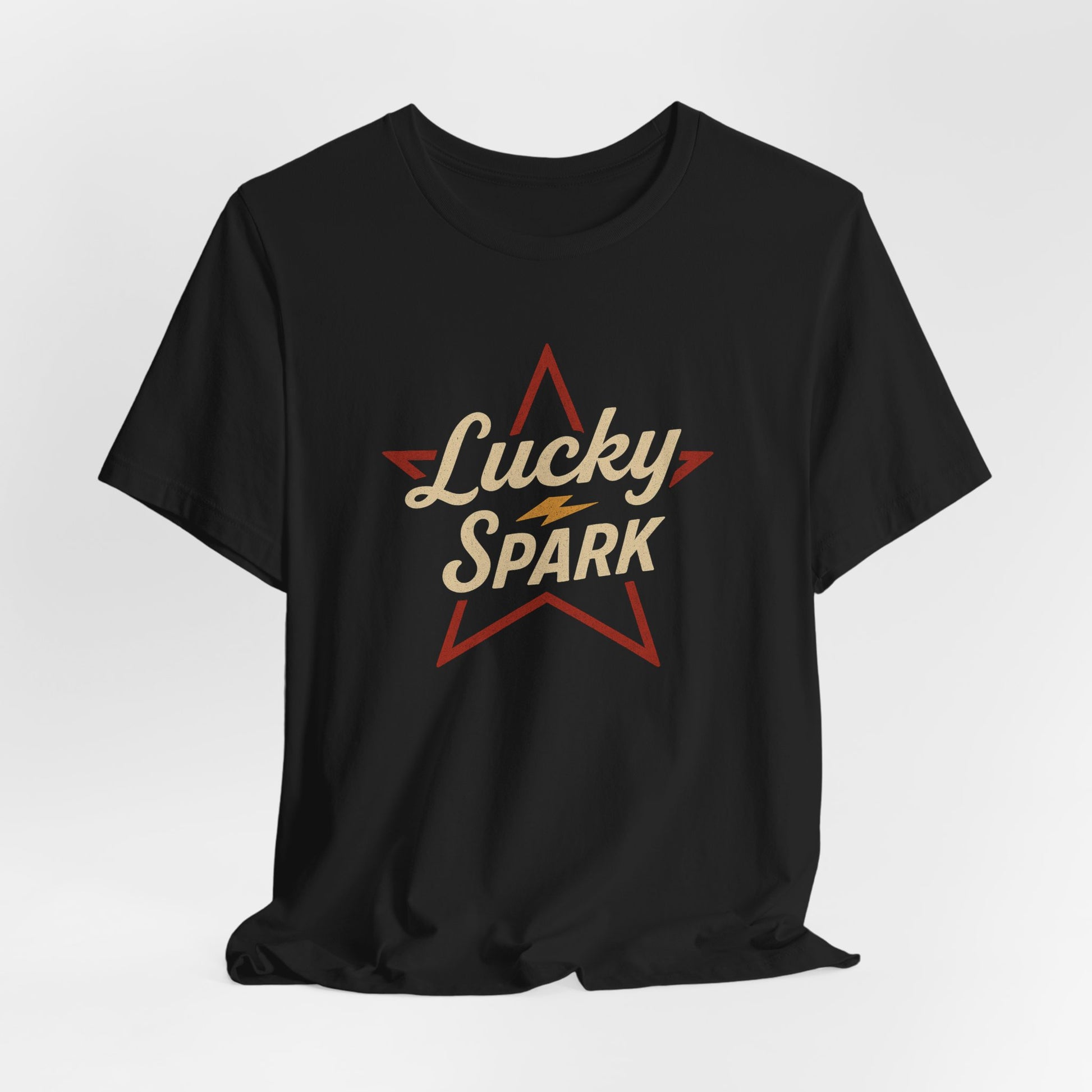 Lucky Spark Unisex Tee - Cool Graphic T-Shirt - Lucky Spark