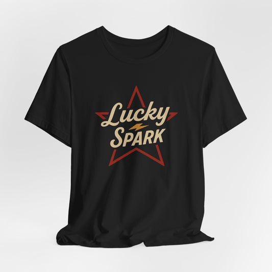 Lucky Spark Unisex Tee - Cool Graphic T-Shirt - Lucky Spark